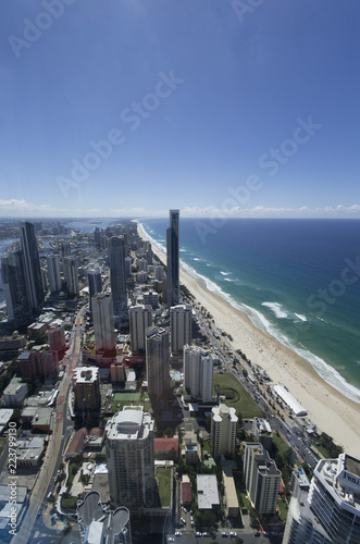 vue de Gold Coast en Australie