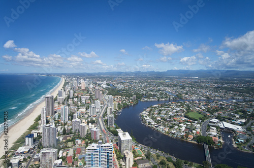 vue de Gold Coast en Australie