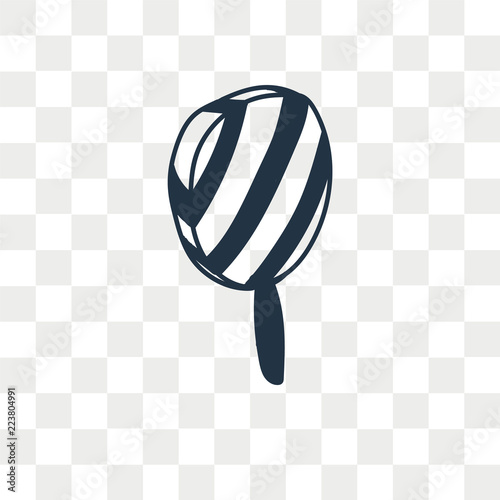 Lollypop vector icon isolated on transparent background, Lollypop logo design