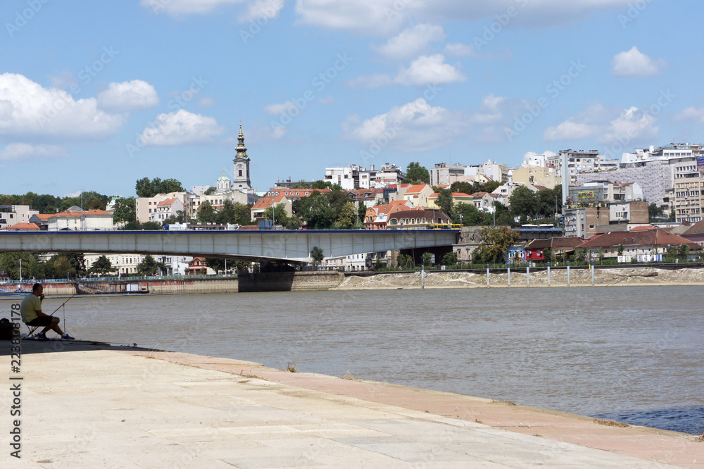 Fototapeta premium Belgrade panorama