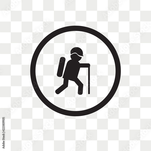 Tracking vector icon isolated on transparent background, Tracking logo design