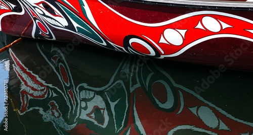 First Nations Canoe