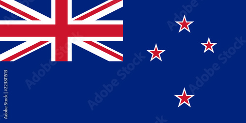 Flag of New Zeland photo