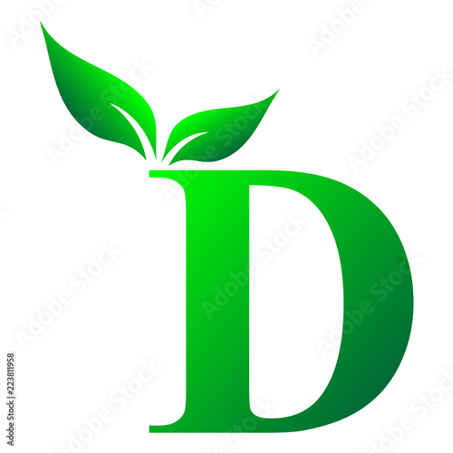 Alphabet D, Letter D, English Alphabet
