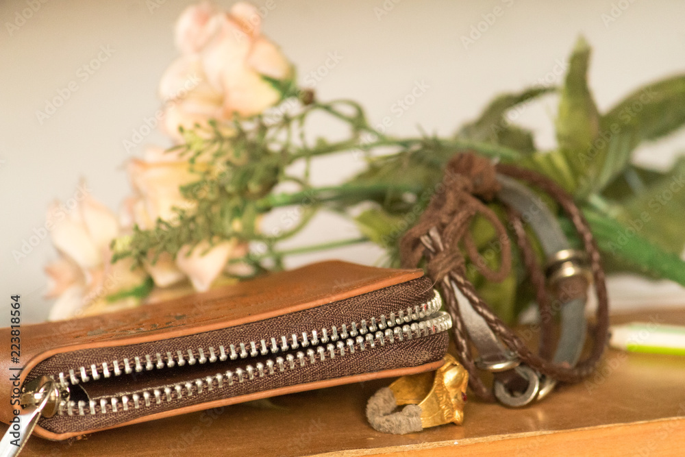 Still life shot of Wallet