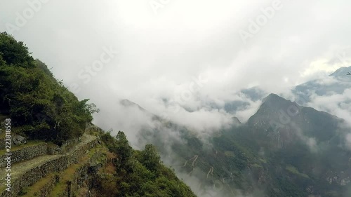 Wallpaper Mural Machu Picchu clouds - Peru Torontodigital.ca