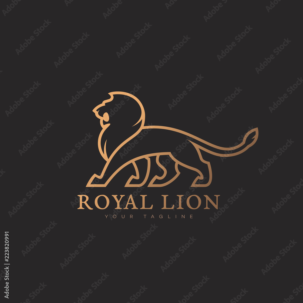 Lion logo Lion logo