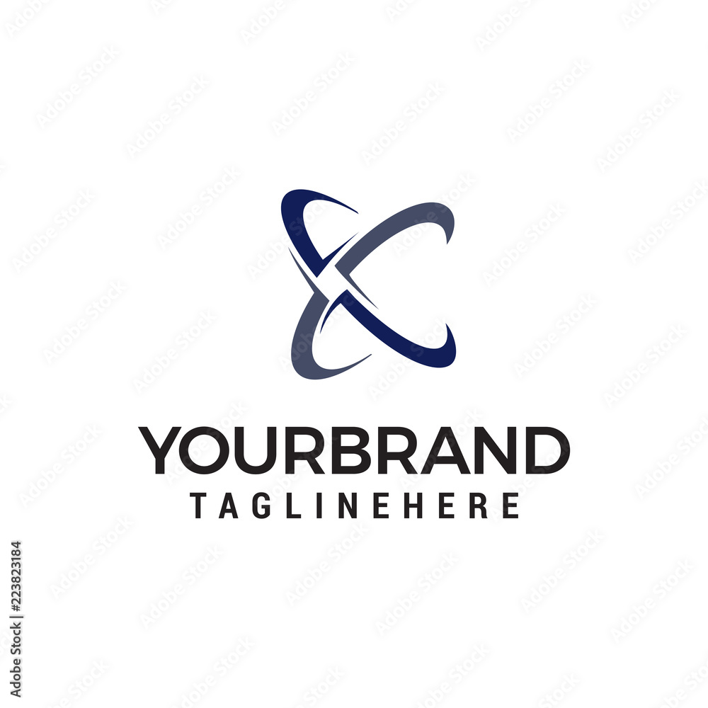 Letter X vector logo symbol. Letter X vector logo symbol.