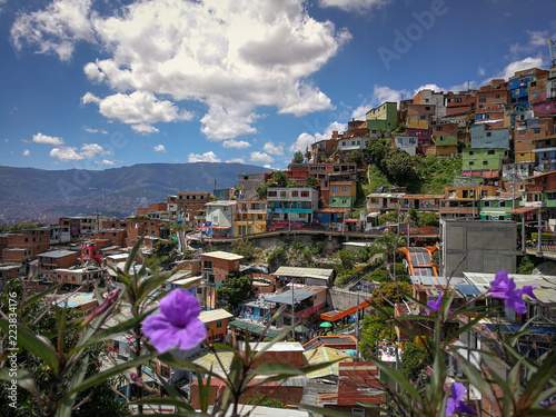 Comuna 13 in Medellin, Colombia
