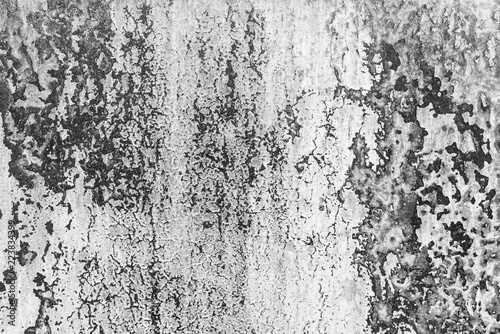 Wand Mauer Metall Textur Hintergrund grau © dietwalther