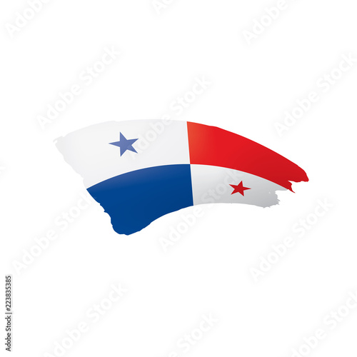 Free Download Panama flag, vector illustration on a white background. - GFXLoad