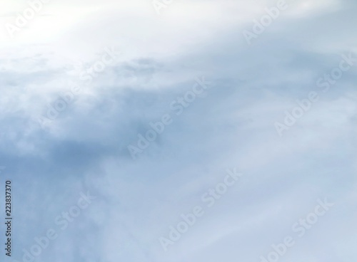 Fototapeta Naklejka Na Ścianę i Meble -  Blue sky and white clouds in morning sky