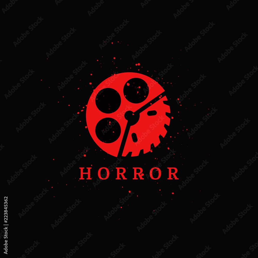 Premium Vector  Horror high quality vector logo vector