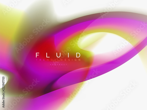 Background abstract color flow, liquid design