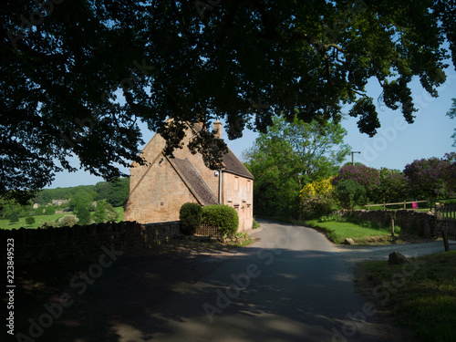 cotswold landscape england uk