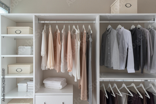 modern closet with clothes © 290712