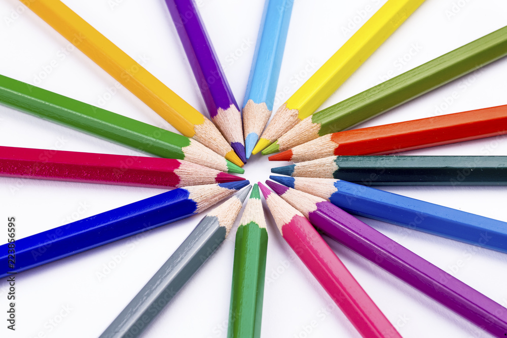 Colorful crayons Colorful crayons