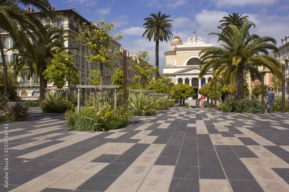 Church of Saint Jean-Baptiste - le Voeu in Promenade du Paillon in Nice