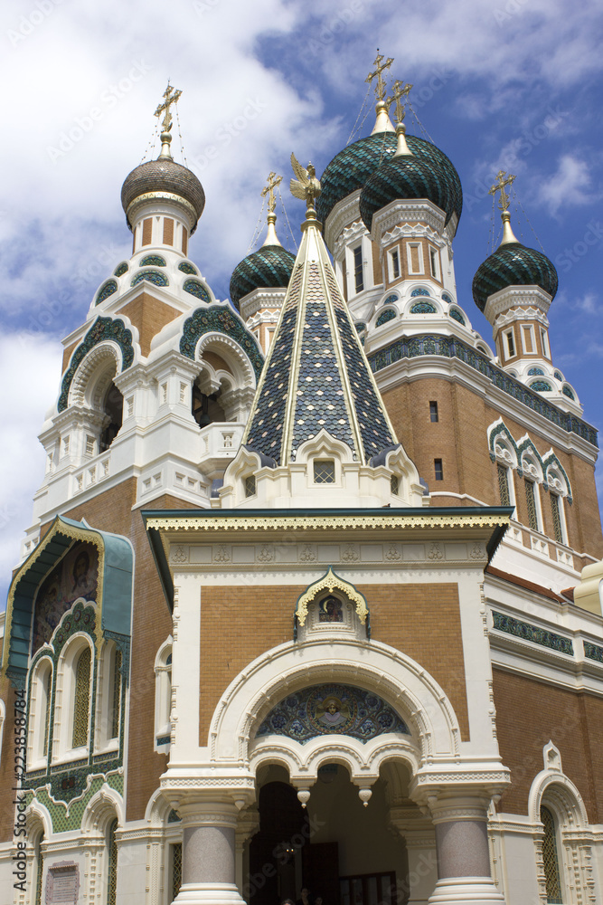 St Nicholas Orthodox Cathedral in Nice, France