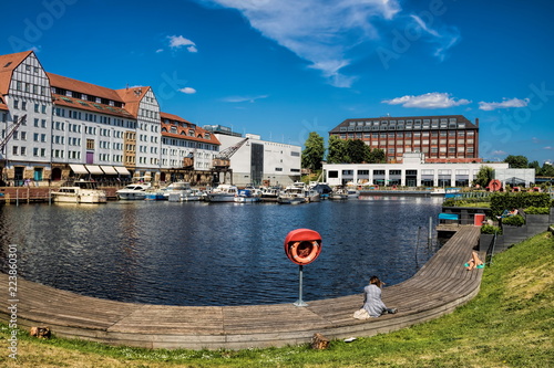Canvas Print Berlin, Hafen Tempelhof