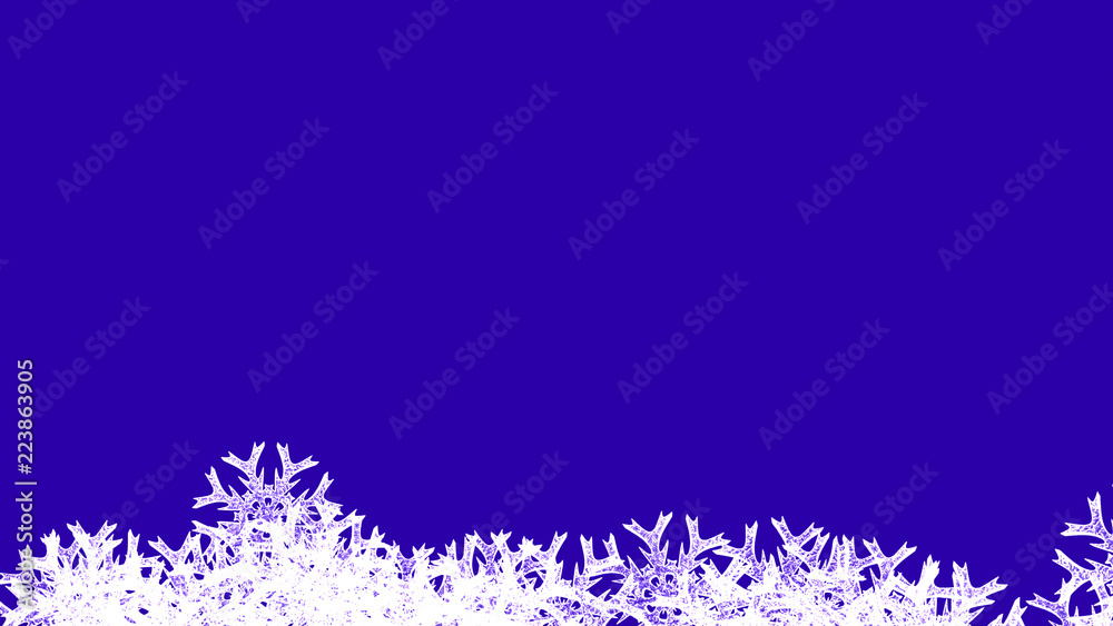 Abstract background with a variety of colorful snowflakes. Big and small. Abstract background with a variety of colorful snowflakes. Big and small.