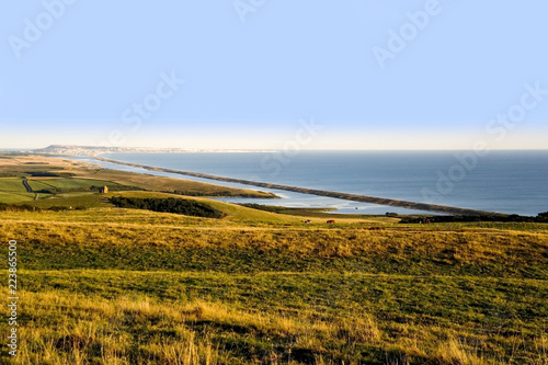 chesil beach dorset photo