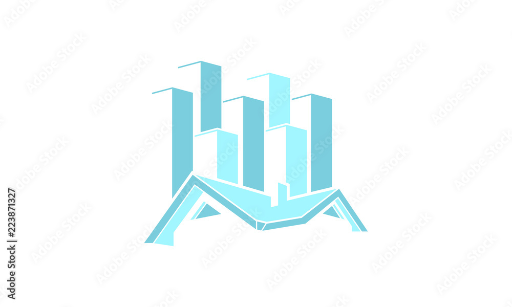 Fototapeta premium House and office logo