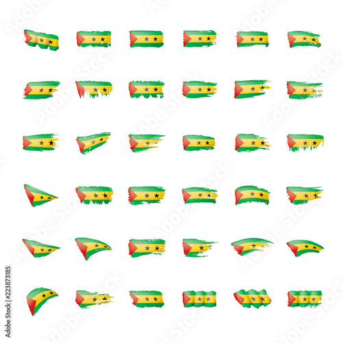 Free Download Sao Tome and Principe flag, vector illustration - GFXLoad