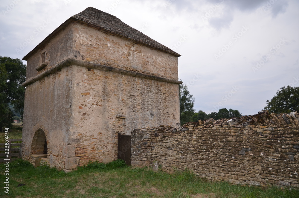 PIGEONNIER LAVOIR (19éme Siècle) SAÔNE ET LOIRE BOURGOGNE FRANCE