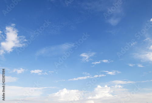 Beautiful white clouds in the sky. © adisorn123