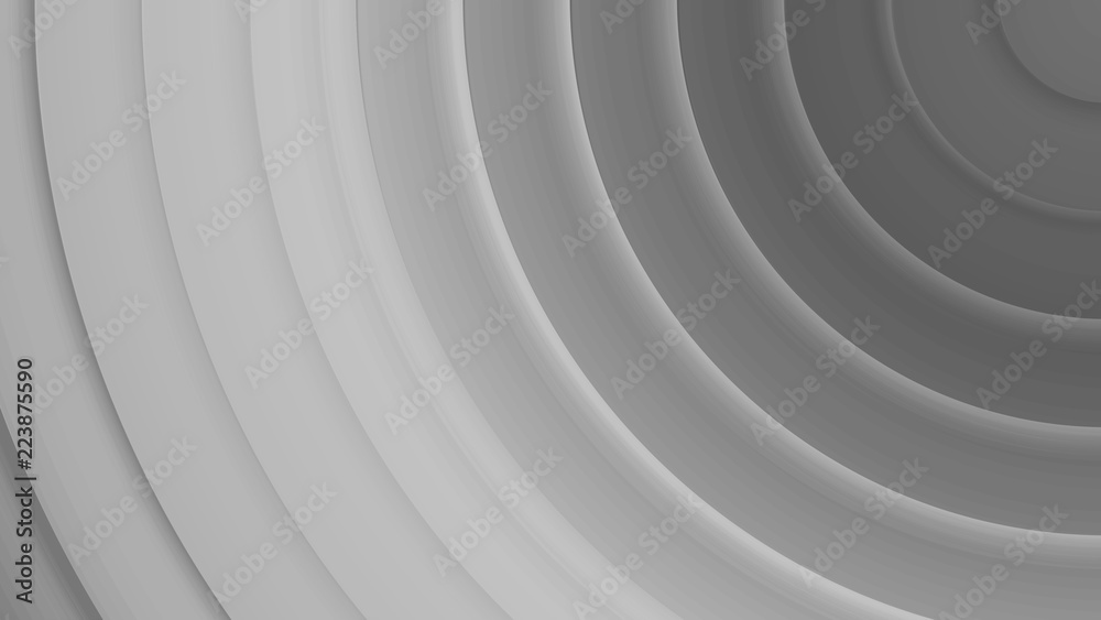 Obraz premium Background with circles in a paper style. With a variety of colors.