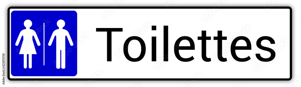 Panneau en France : Toilettes pour hommes et femmes, wc mixtes et unisexe - panneau pour salle de bain, toilettes et autres commodités Panneau en France : Toilettes pour hommes et femmes, wc mixtes et unisexe - panneau pour salle de bain, toilettes et autres commodités