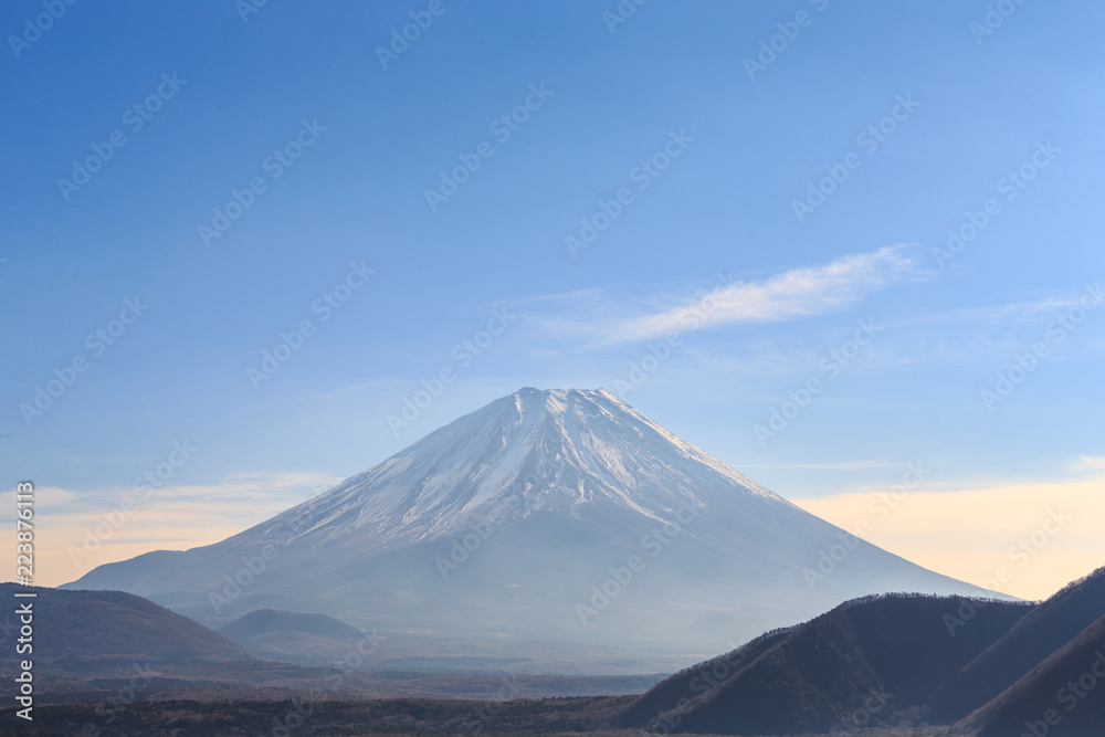 Mountain Fuji in sunrise, Yamanashi