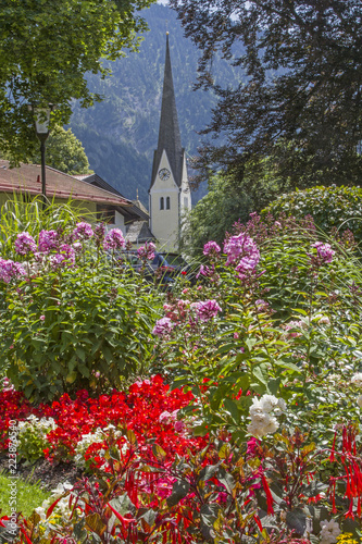 Kirche und Kurpark in Bayrischzell photo