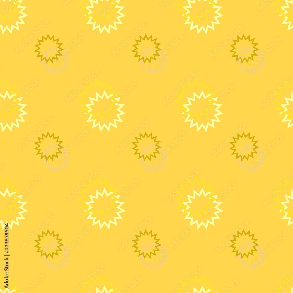 Seamless background pattern with various colored circles. Seamless background pattern with various colored circles.