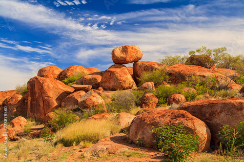 Fotografie Karlu Karlu, Devil’s Marbles, Australien