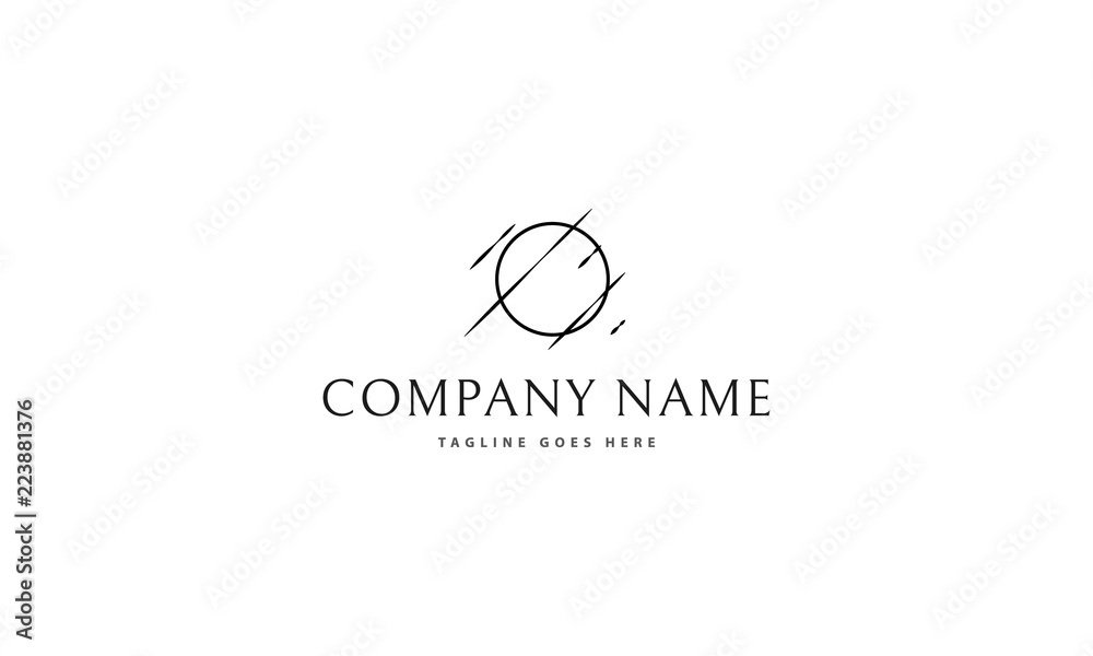 Black Moon vector logo image Black Moon vector logo image