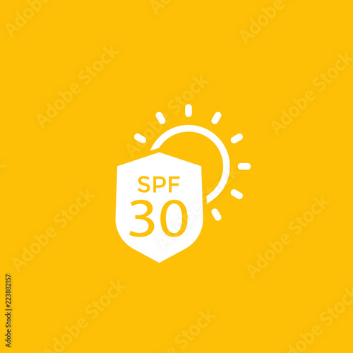 UV protection, SPF 30 icon