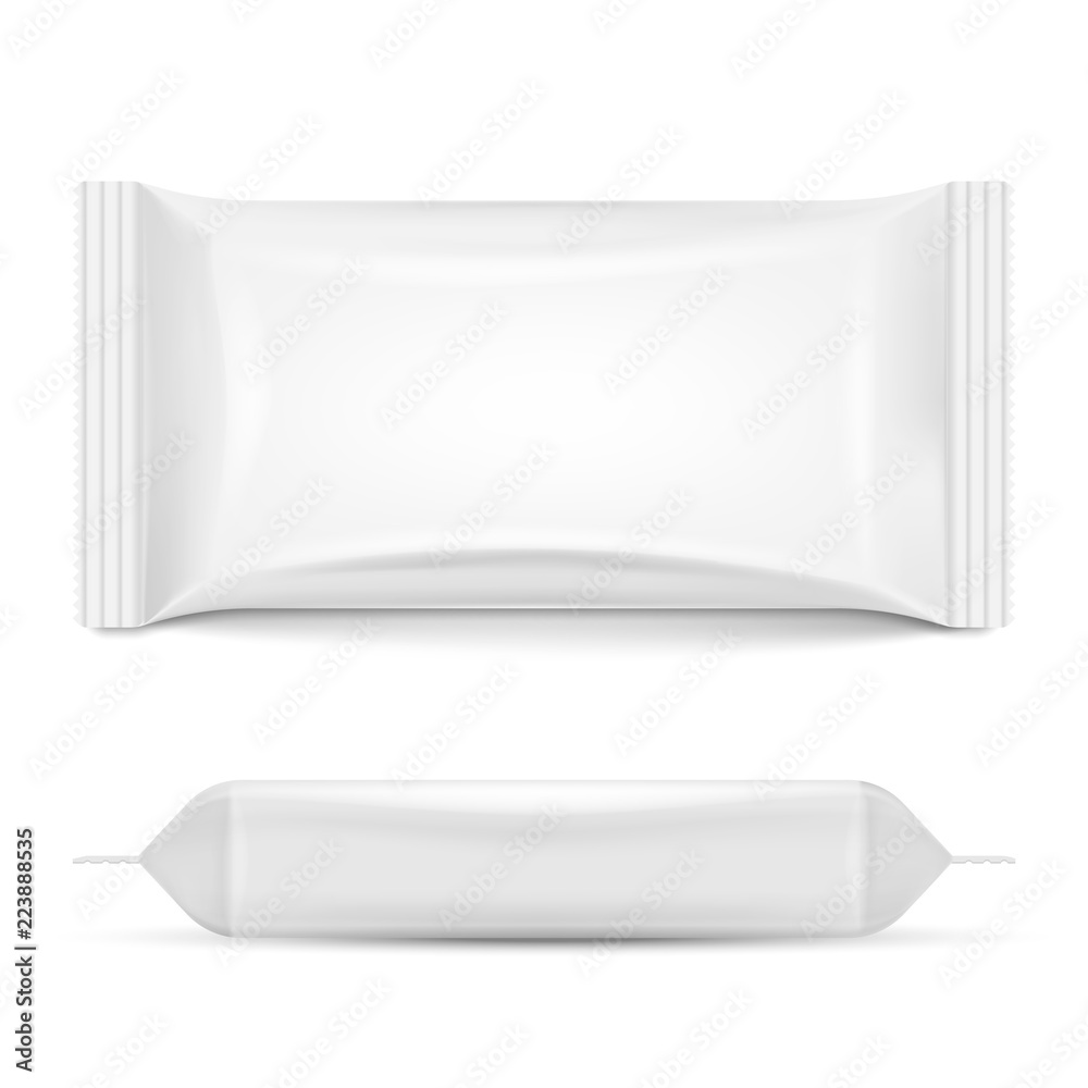 Flow pack isolated on white background. Vector illustration. Flow pack isolated on white background. Vector illustration.