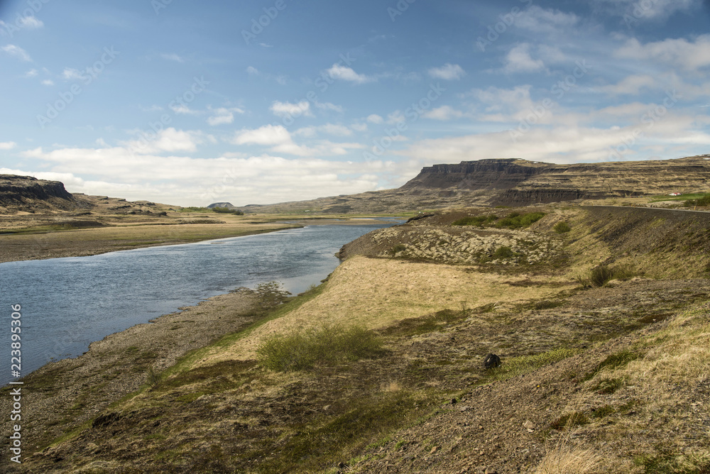 Landscape in Western Iceland