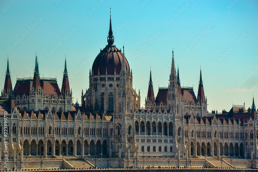 Fototapeta premium hungarian parliament in budapest