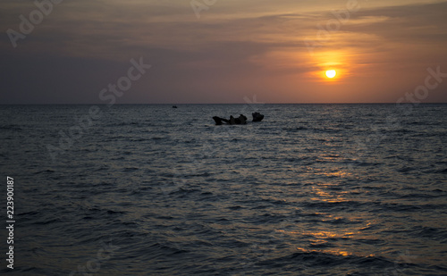 sunset at sea © Jorge Concha