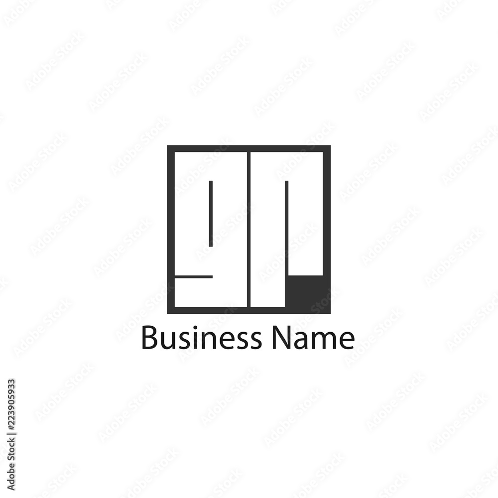 Initial Letter GR Logo Template Design Initial Letter GR Logo Template Design