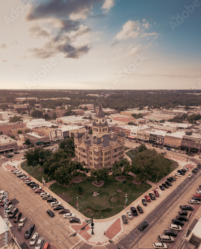 Denton, Texas Downtown Square photo