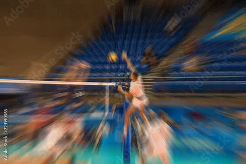 Obraz Mecz siatkówki, Puchar Świata