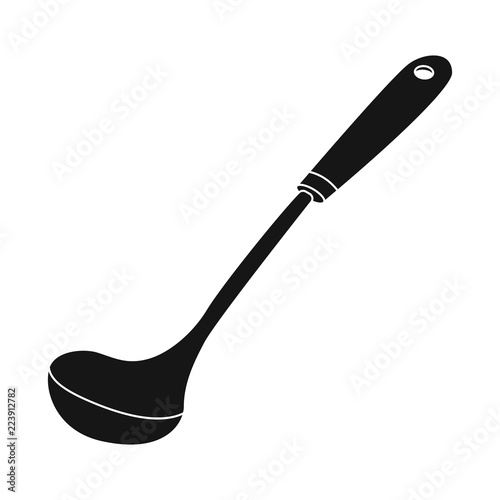 Vector illustration of kitchen and cook sign. Collection of kitchen and appliance stock symbol for web.