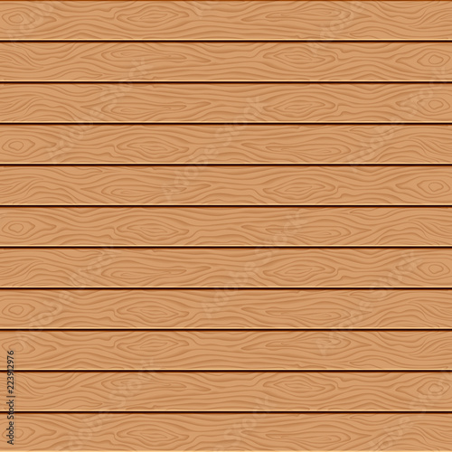 Realistic wooden texture.