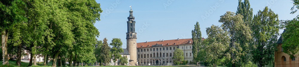 city castle in Weimar in Germany