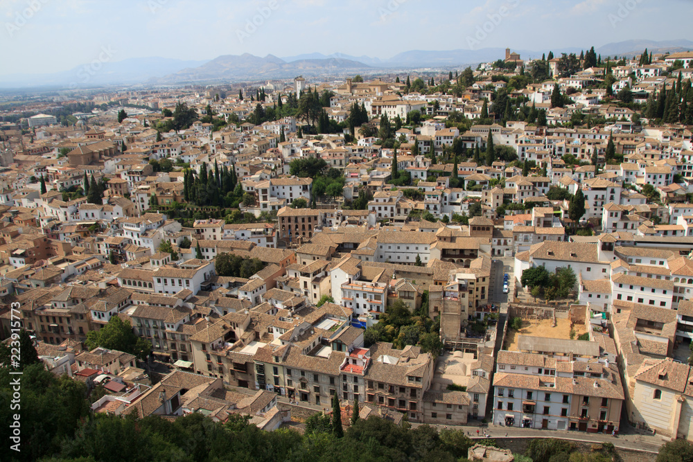 Blick von der Alhambra