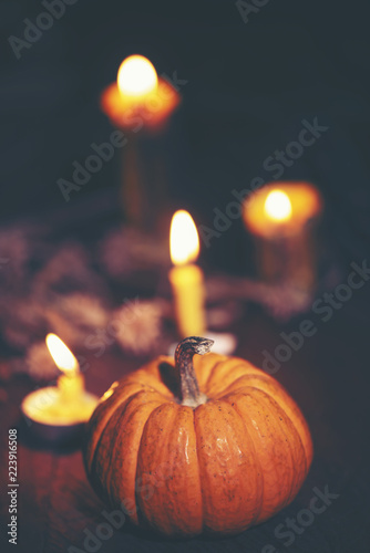 Halloween night background ...